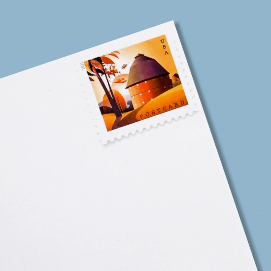 2021 US Barns Postcard Stamps Panes 2021 US Barns Postcard Stamps Panes